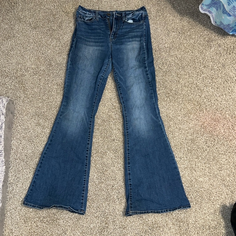 SO High Rise Flare Jeans